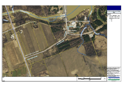 UTRCA location and parking map