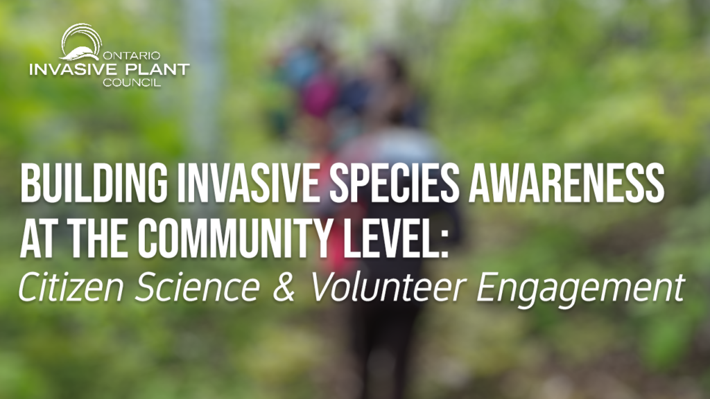 Building Invasive Species Awareness at the Community Level
