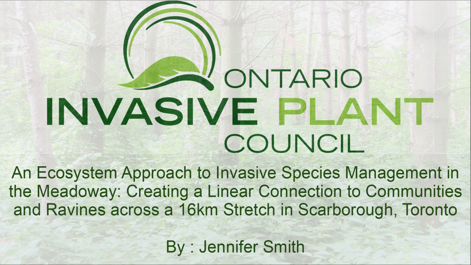 inars Ontario Invasive Plant Council